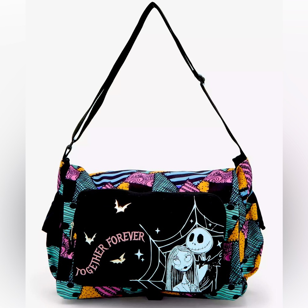 The Nightmare Before Christmas Jack & Sally
Messenger Bag NWT